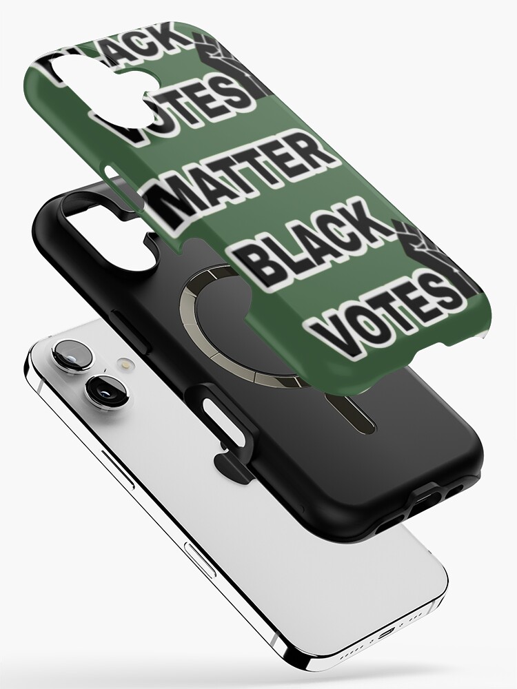 Black Votes Matter Civil Rights Design — iPhone Case