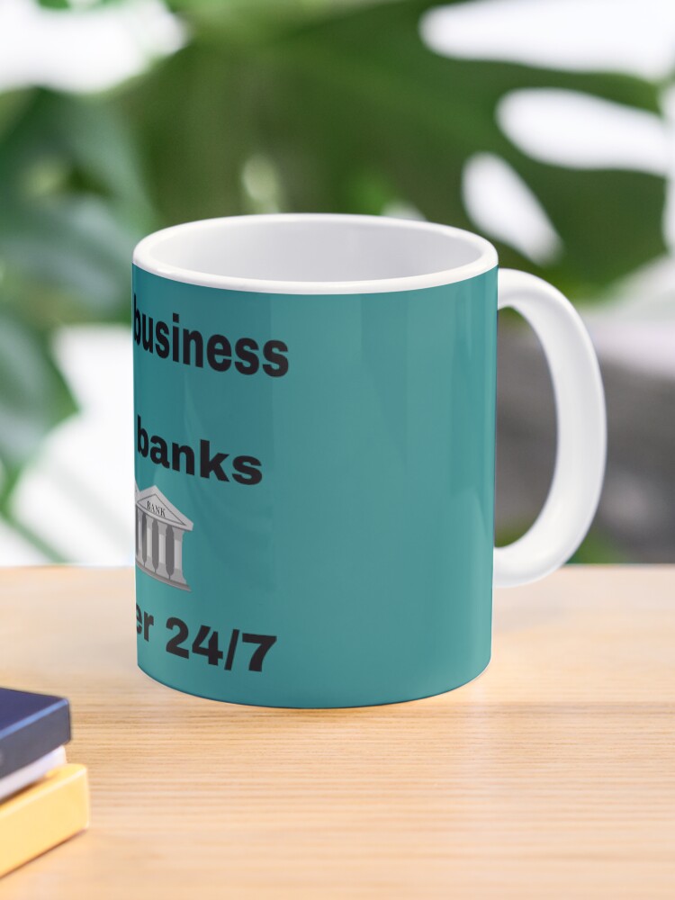 Black Business Black Banks Matter T Shirt Accessory — Mug